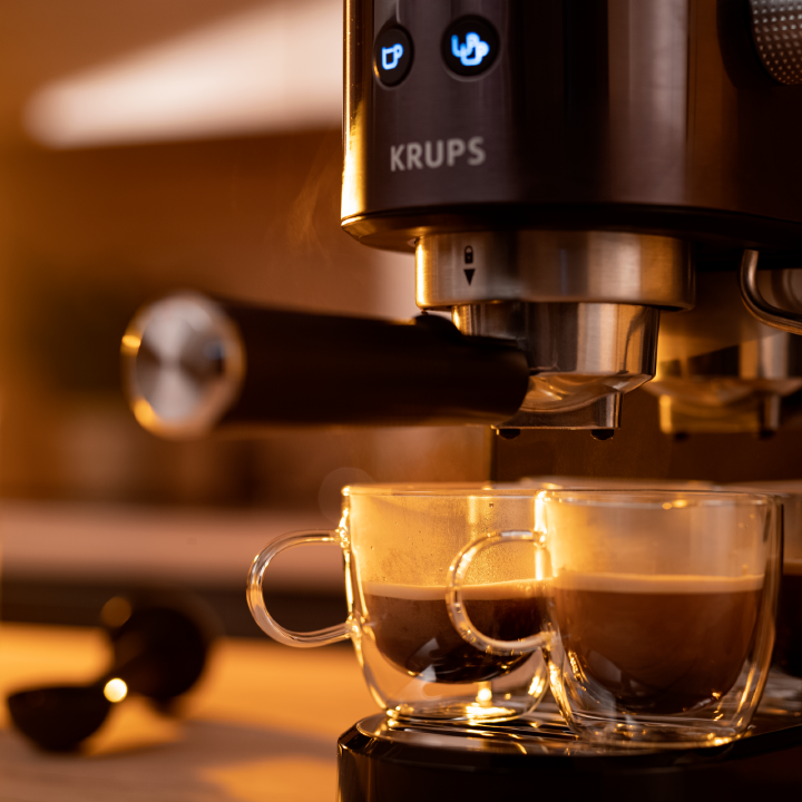 KRUPS Espresso-Siebträgermaschine Virtuoso+ XP444G